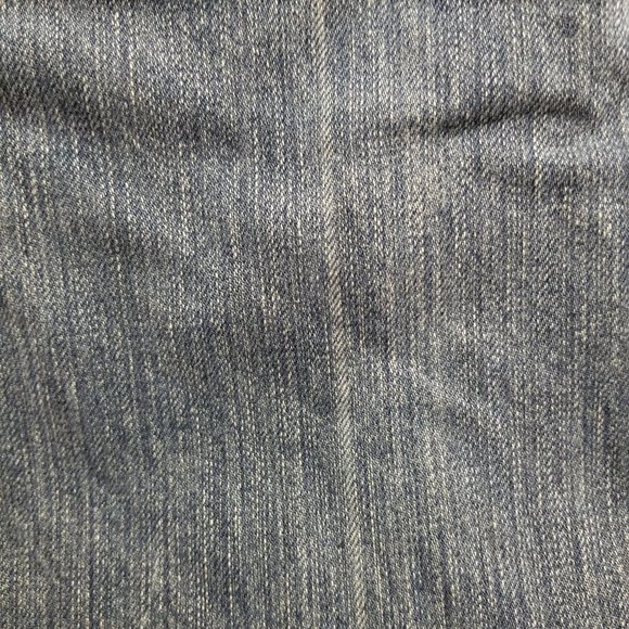 7FAM jeans 26 flare denim lightly distressed dirty aged wash U076004U-004U Y2K - Picture 9 of 16